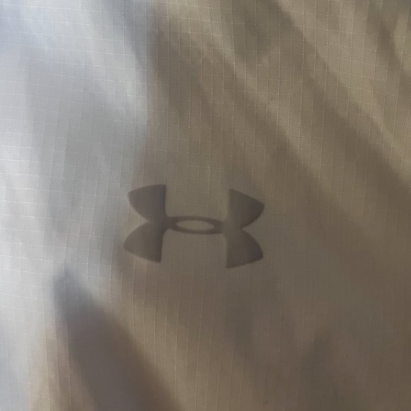 Under Armour White Windbreaker Jacket - Picture 2 of 4